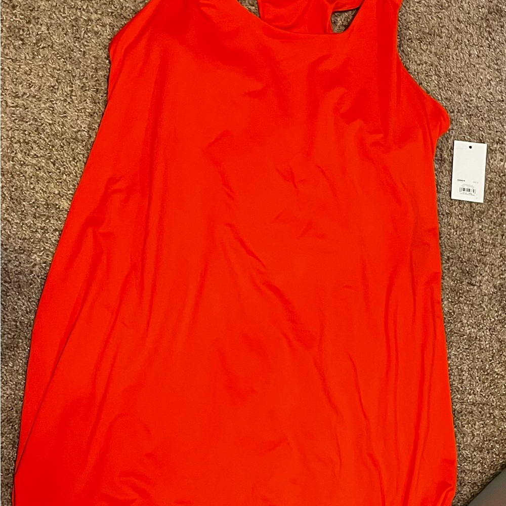 Vibrant Orange TekGear Sleeveless Women's Dress